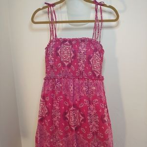 Motherhood Maternity Pink Maxi Dress size Medium